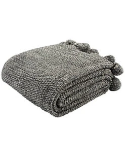 Safavieh Pom Pom Knit Throw Home