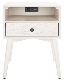 Safavieh Scully Nightstand With USB Home