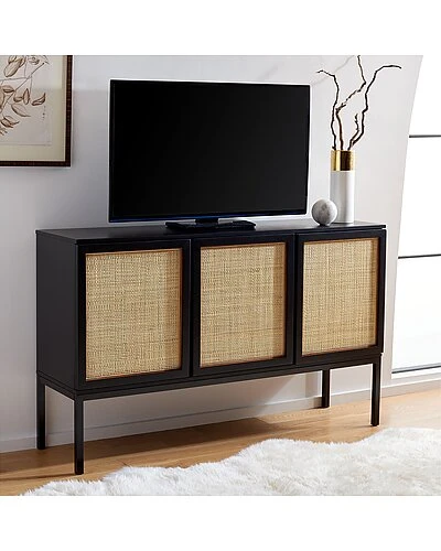 Safavieh Zadie 2-Shelf Rattan Sideboard Home - Image 2