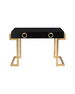 Maia 2-Drawer Lacquer Desk Home