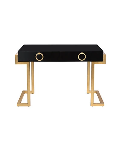 Maia 2-Drawer Lacquer Desk Home