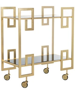 Safavieh Eliza 2-Tier Bar Cart Home