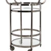 Safavieh Sienna 2-Tier Round Bar Cart Home