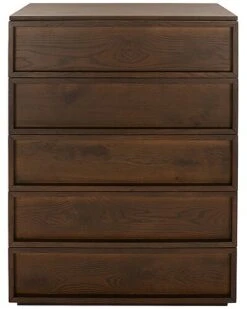Zeus 5-Drawer Tall Dresser Home