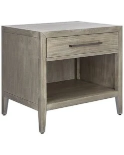Ariella 1 Drawer Wood Nightstand Home
