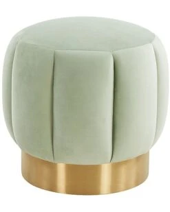 Maxine Channel Tufted Ottoman Home
