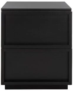 Zeus 2-Drawer Nightstand Home