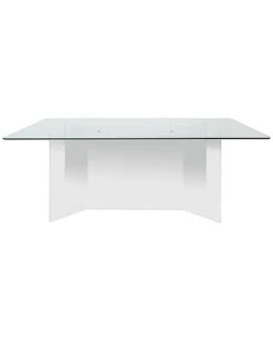 Russell Acrylic Rectangle Dining Table Home
