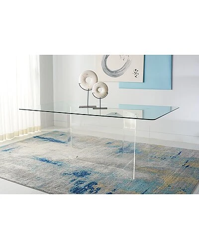 Russell Acrylic Rectangle Dining Table Home - Image 2