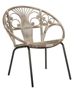 Safavieh Carlson Rattan Accent Chair Home