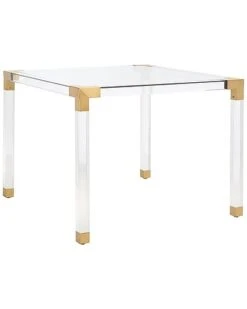 Evanna Square Acrylic Dining Table Home