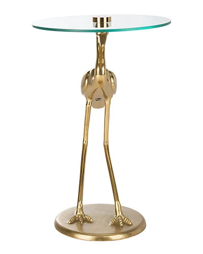 Safavieh Tori Crane Base Accent Table Home - Image 3