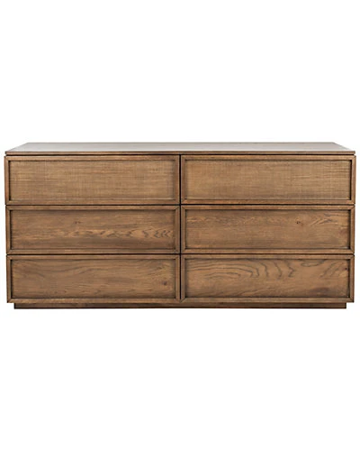 Zeus 6 Drawer Wood Dresser Home