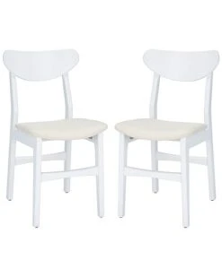 Safavieh Lucca Retro Dining Chair, Set Of 2 Home