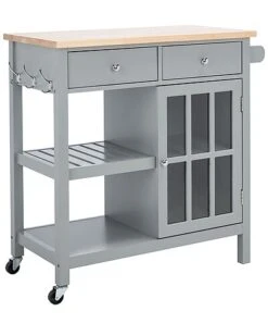 Safavieh Locklyn Kitchen Cart Home