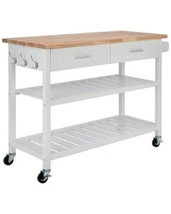 Safavieh Kiko 2-Drawer Kitchen Cart Home