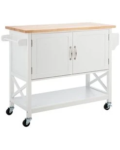 Safavieh Kesler 2 Door 1-Shelf Kitchen Cart Home
