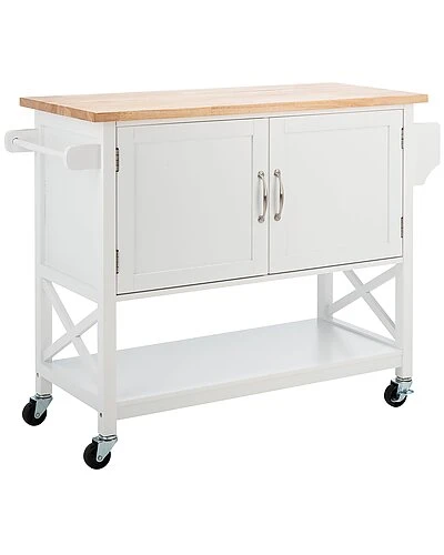 Safavieh Kesler 2 Door 1-Shelf Kitchen Cart Home