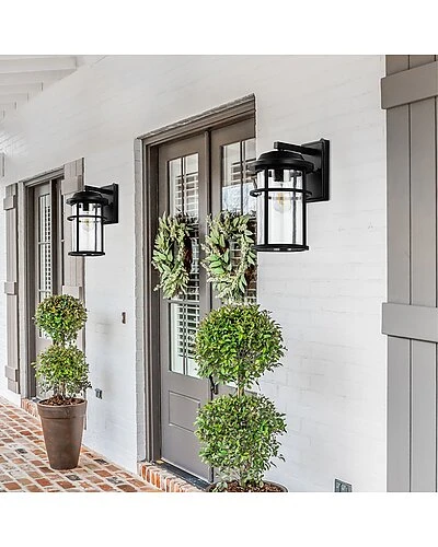 Safavieh Cianna Outdoor Wall Sconce Home - Image 2