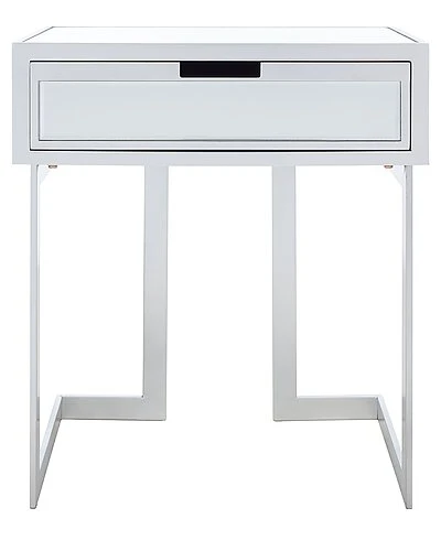 Safavieh Lilo 1 Drawer Mirror Accent Table Home - Image 3