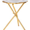Safavieh Celeste Faux Agate Side Table Home