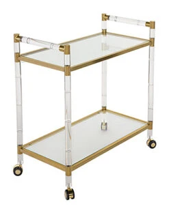 Duval Acrylic Bar Trolley Home