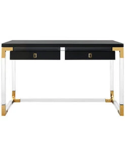 Dariela Acrylic Desk Home
