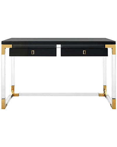 Dariela Acrylic Desk Home