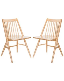 Safavieh Set Of 2 Wren Spindle Dining Chairs Home