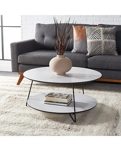 Safavieh Alyce Round Coffee Table Home - Image 2