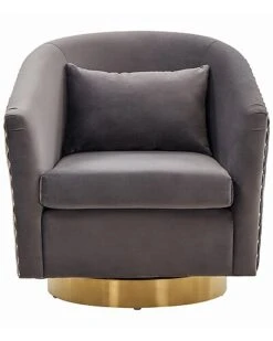 Lara Quilted Swivel Tub Chair Home
