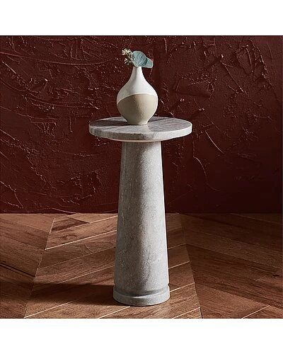 Valentia Round Marble Accent Table Home - Image 2