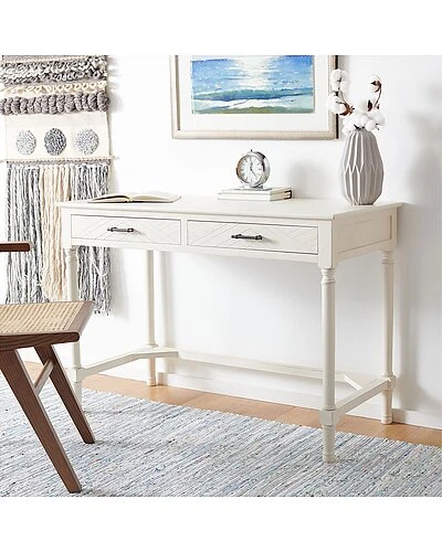 Safavieh Mckinlee 2 Drawer Desk Home - Image 2