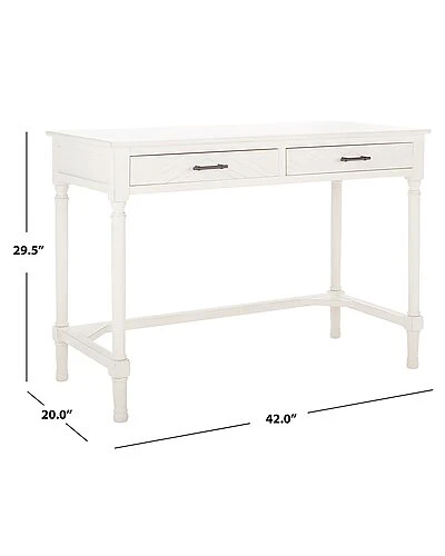 Safavieh Mckinlee 2 Drawer Desk Home - Image 3