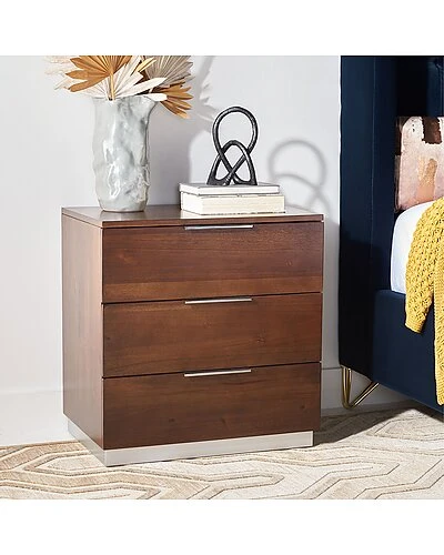 Safavieh Brylin 3-Drawer Nightstand Home - Image 2