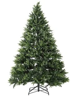 Safavieh 7.5Ft Pre-Lit Artificial Xmas Tree Home