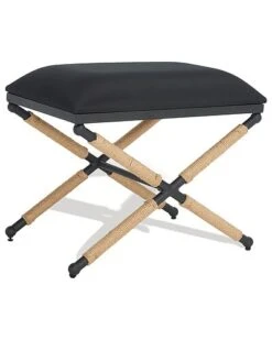 Melo Hemp Wrapped Ottoman Home