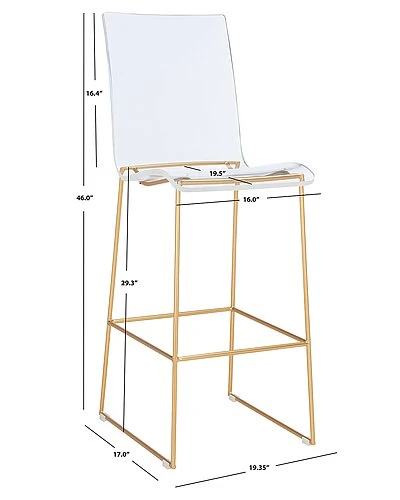 Bryant Acrylic Barstool Home - Image 2