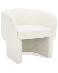 Kellyanne Boucle Modern Accent Chair Home