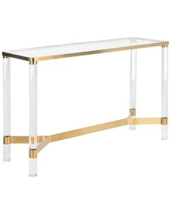 Zanna Acrylic Console Table Home