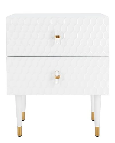Neptune 2 Drawer Side Table Home