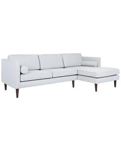 Dulce Mid-Century Chaise Sofa Home