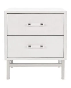 Ranger Faux Shagreen Nightstand Home