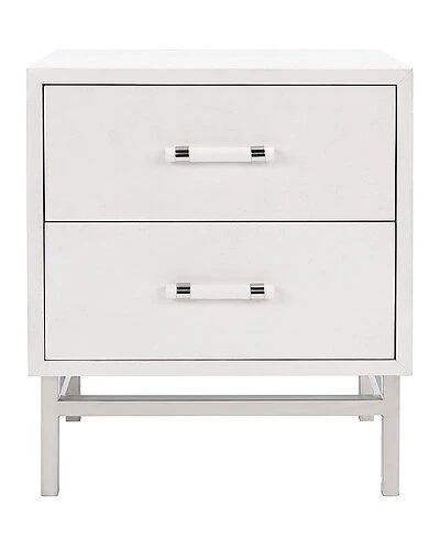 Ranger Faux Shagreen Nightstand Home