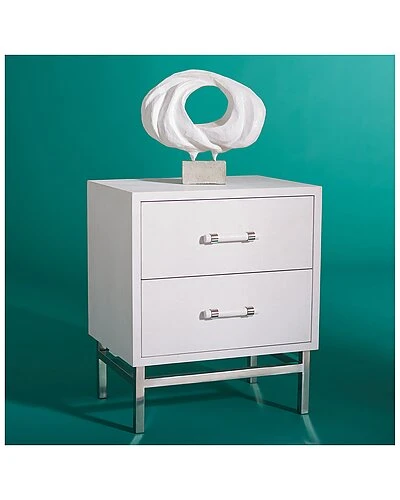 Ranger Faux Shagreen Nightstand Home - Image 3