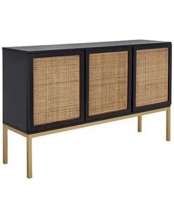 Safavieh Zadie 2-Shelf Rattan Sideboard Home