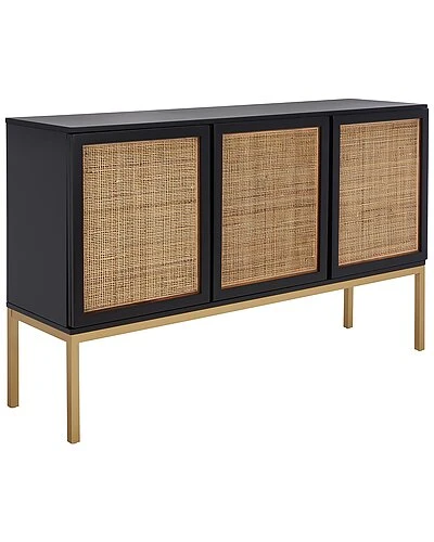 Safavieh Zadie 2-Shelf Rattan Sideboard Home