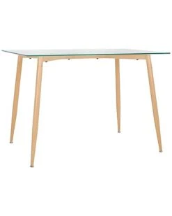 Safavieh Averill Glass Dining Table Home