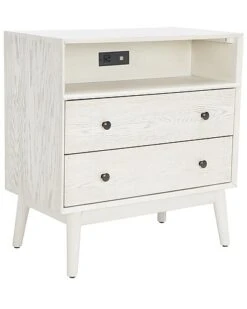 Safavieh Scully 2-Drawer Chest With USB Home