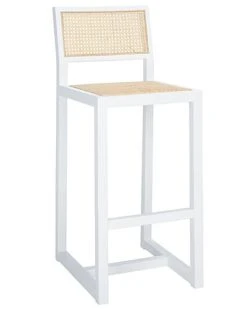 Safavieh Seika Rattan Bar Stool Home
